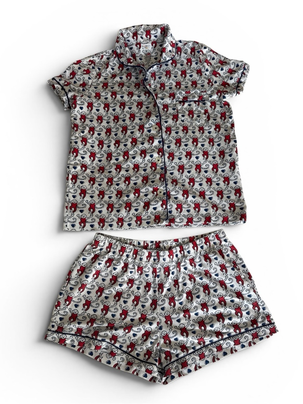 Roller Rabbit Limited Edition/Sold Out - Lovely Monkey Polo PJ’ - Picture 4 of 5